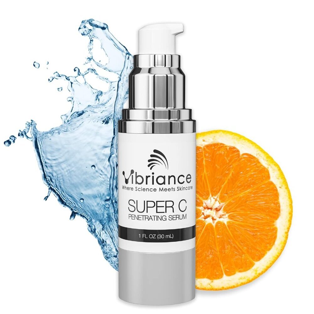 Super C Serum for Mature Skin - All-in-One Vitamin Formula Hydrates, Firms, Lift